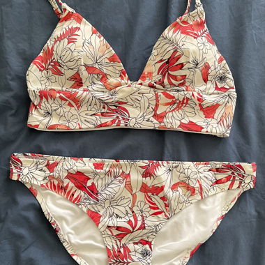 Bikini à motif floral