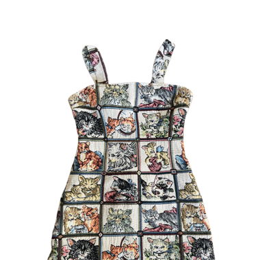 Kleid mit vintage Muster 