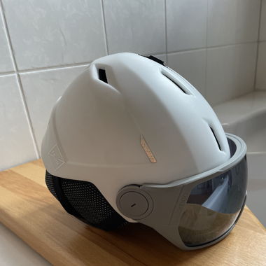 Casque de ski lunettes intégrées, taille S 