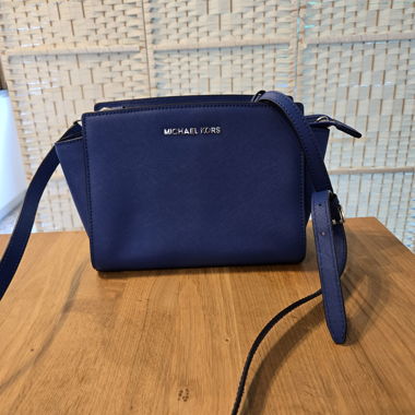 Borsa a tracolla Michael Kors blu