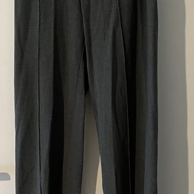 Pantaloni da completo grigio scuro