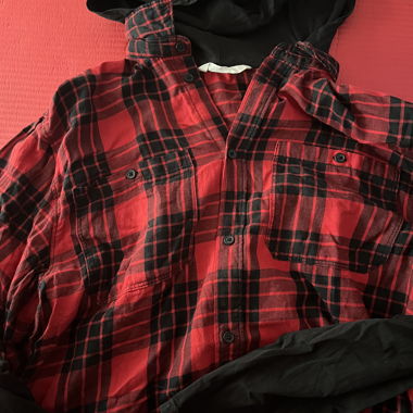H&M Checked Shirt Jacket