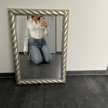 Camicia corsetto bianca