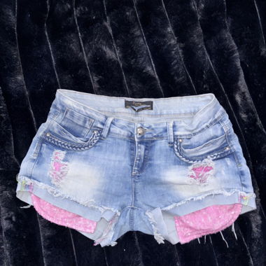 Short en jeans vintage 