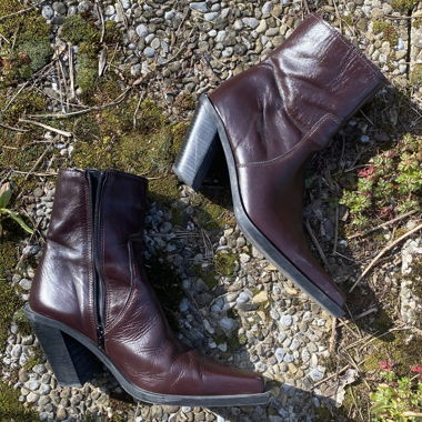 bottes à talon mango 