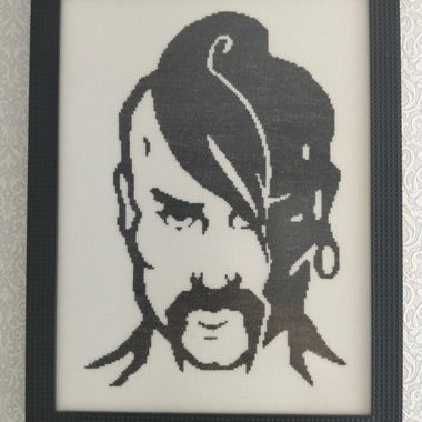Framed Portrait Embroidery
