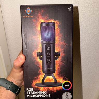 RGB Streaming Mikrofon