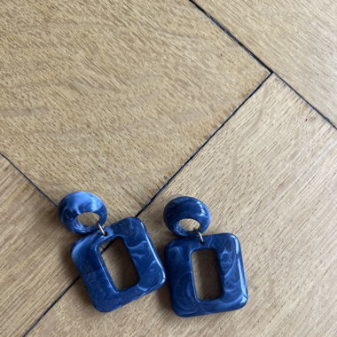 Blue Earrings