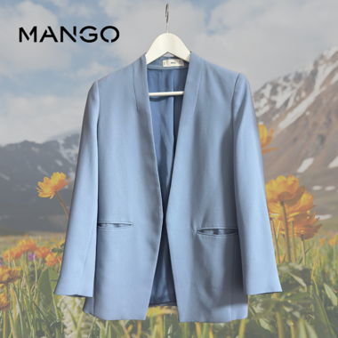 Blazer azzurro MNG taglia XS/34