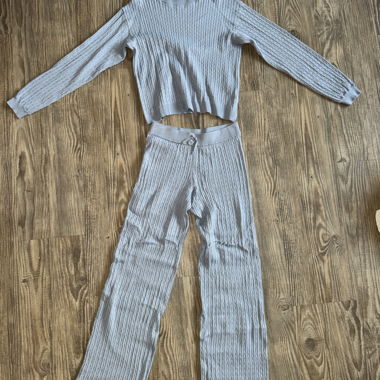 Blue H&M two-piece set