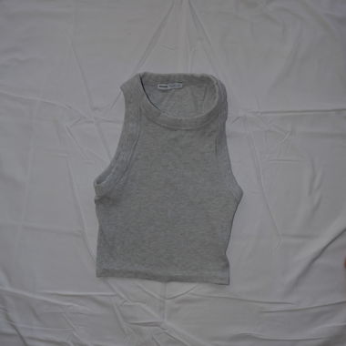 Lot 2 top gris pullandbear