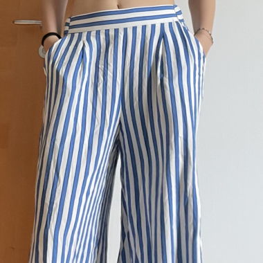 Summer Pants Blue/White