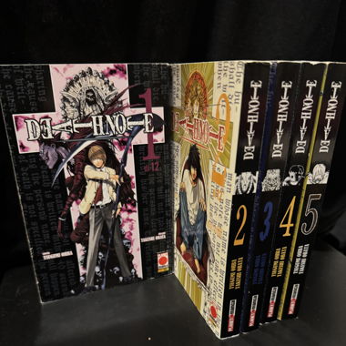 Death note 1-5 ITA Manga