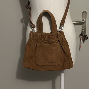 Sac bandoulière en daim Samsøe
