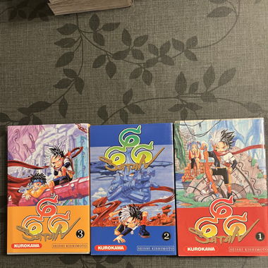 Manga, Satan 666 tome 1-2-3