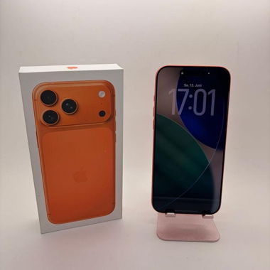 iPhone orange avec support