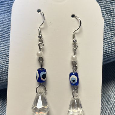 Orecchini con Evil Eye self made