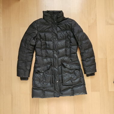 Cappotto imbottito in piumino Nulu New York nero