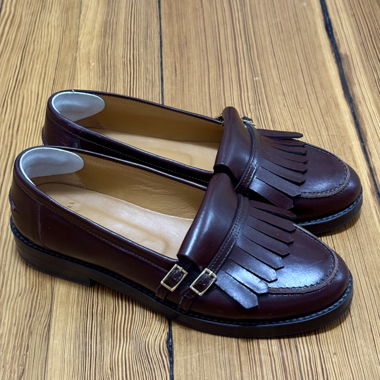 Joey Brown leather loafers