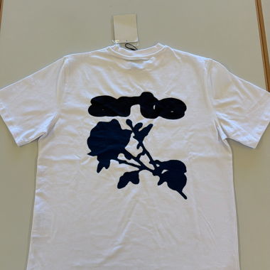 T-shirt bianca Arte