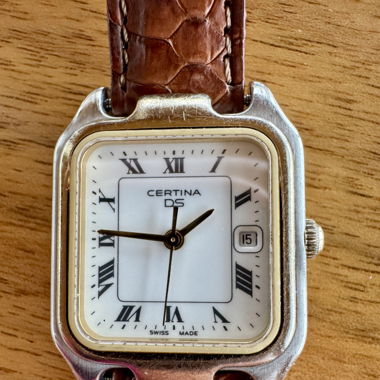 Certina DS Gold Plated Ladies Watch from 1990’s