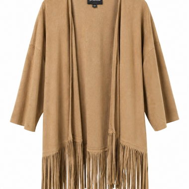 Cardigan con frange Stradivarius
