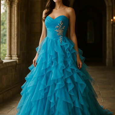 Neue Festkleid im Originalverpackung
