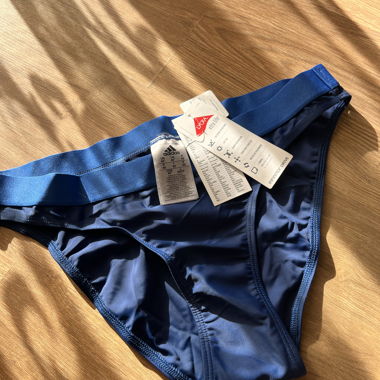 Adidas Badeslip blau Gr. 40