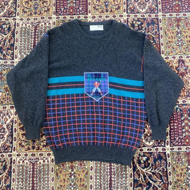Oversized Vintage Knit Sweater