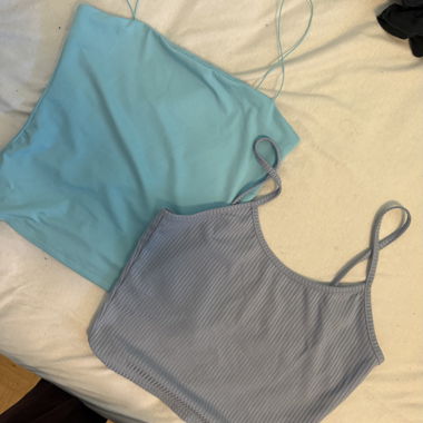 blue sommer 2 set tops