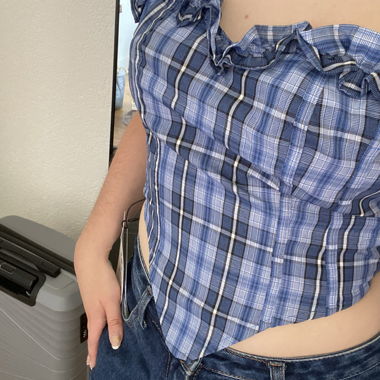 Corset bleu