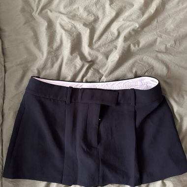 Mini Rock Schwarze Shorts