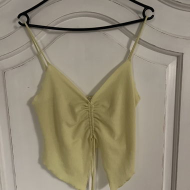 Top jaune Pull & Bear