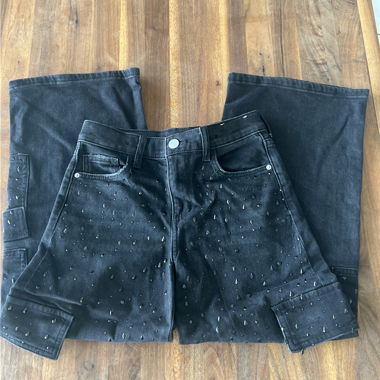 Sequin jeans