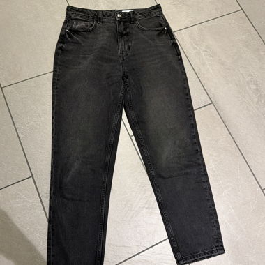 Mom Jeans schwarz - Zara