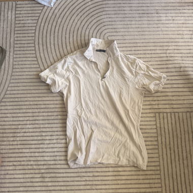 Weisses Damen-Poloshirt
