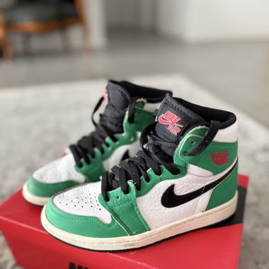 Jordan 1 Retro hoch glücksgrün