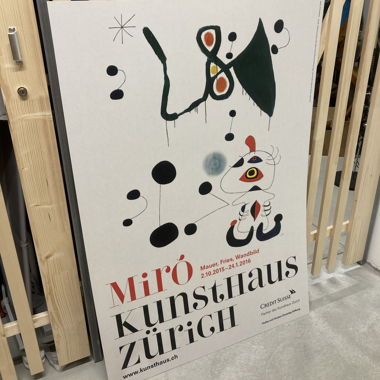 Manifesto Miró Kunsthaus Zürich