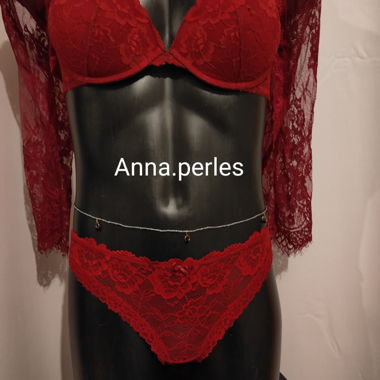 Collier de ventre perles