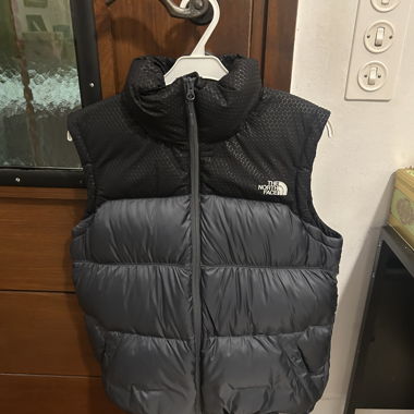 Sleeveless the north face puffer