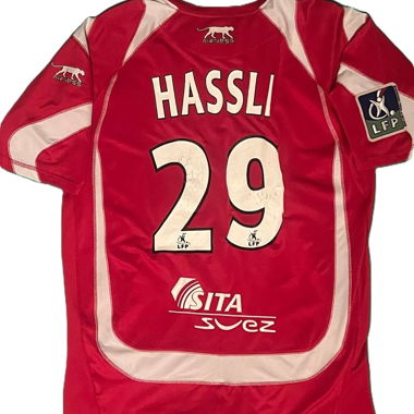 Signiert / Matchworn Trikot Eric Hassli