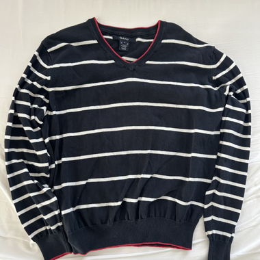 striped gant sweatshirt