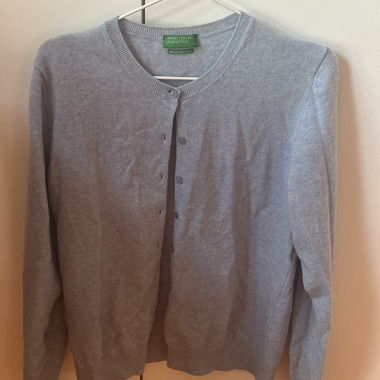 Grauer Cardigan United Colors