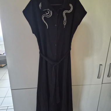 Schwarzes ROMWE Kleid (Goth)