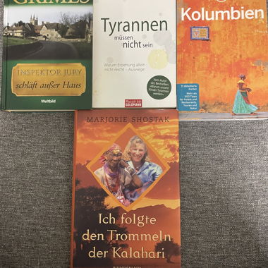 4 Bücherpaket: Grimes, Winterhoff, Kolumbien, Kgal