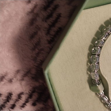 Swarovski MILLENIA OCTAGON CUT - Collana - bianco
