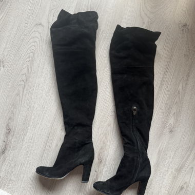 Stivali Overknee Sam Edelman, Tg. 36,5 Nero,