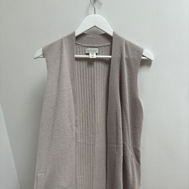Gilet sans manches en cachemire 
