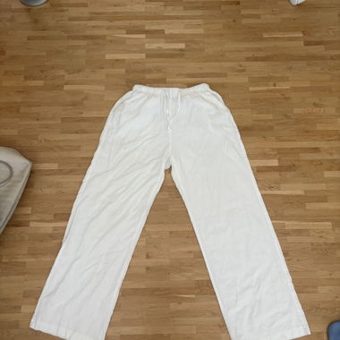 White Linen Pants