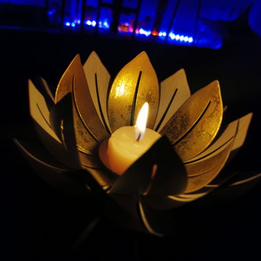 Bougeoir Fleur de Lotus 